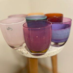 Rare! Pre-triskelion BELLE Glassybaby votive holder (Belle 0037)